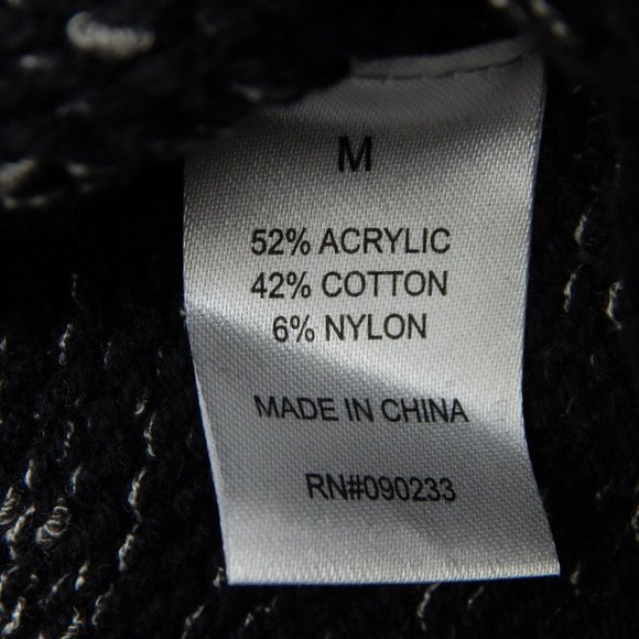 Modern Amusement PacSun Womens Long Sleeve Relaxed Fit Knit Sweater Gray Size M - Picture 9 of 11